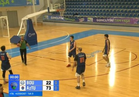 AzTU basketbol komandasının növbəti qalibiyyəti - VİDEO