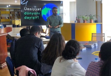 BDU tələbəri üçün “Ünsiyyətin uğur strategiyaları” mövzusunda infosessiya keçirilib
