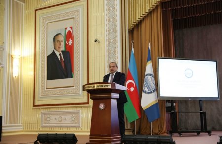 BDU Elmi Şurasının Heydər Əliyevin 100 illiyinə həsr olunmuş xüsusi iclası keçirilib - FOTO