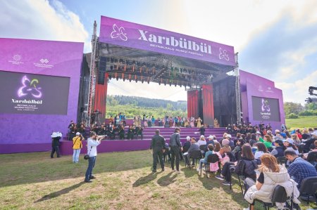 “Yüksəliş” müsabiqəsinin qalibləri “Xarıbülbül” Beynəlxalq Musiqi Festivalında - FOTO