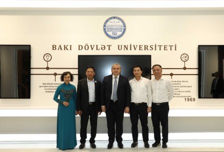 BDU-da Vyetnam-Azərbaycan Dostluq Assosiasiyasının sədri ilə görüş olub