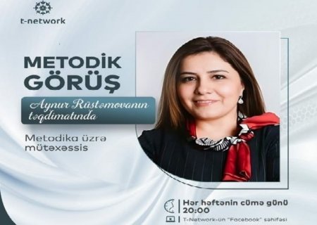 “Metodik görüş” adlı yeni proqrama start verilir