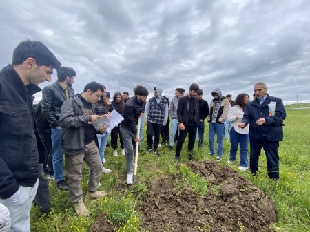 BDU tələbələri Şamaxı və Qubada çöl-tədris təcrübəsində - FOTO