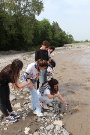 BDU tələbələri Şamaxı və Qubada çöl-tədris təcrübəsində - FOTO