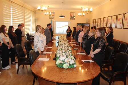 BSU-da tədbir: “28 May Müstəqillik Günü-Azərbaycan tariximizin şanlı səhifələrindəndir” - FOTO