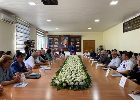 ADPU-nun Ağcabədi filialında konfrans keçirilib - FOTO