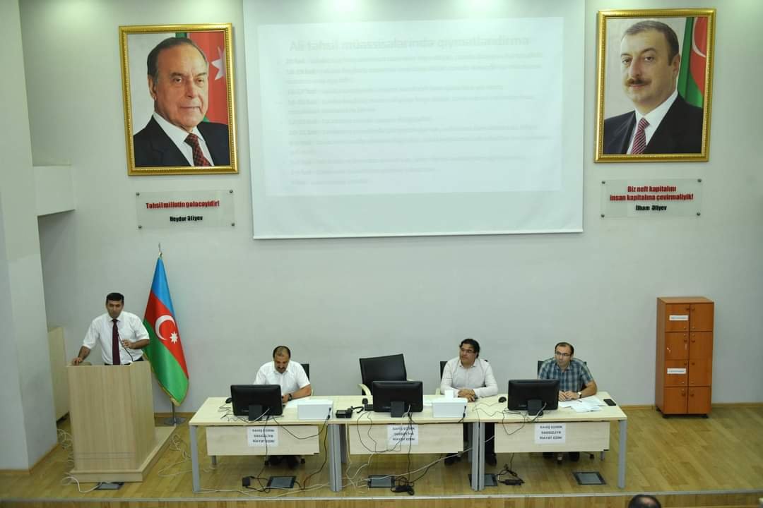 BMU-da imtahan sessiyasının başlaması ilə bağlı genişləndirilmiş iclas keçirilib - FOTO