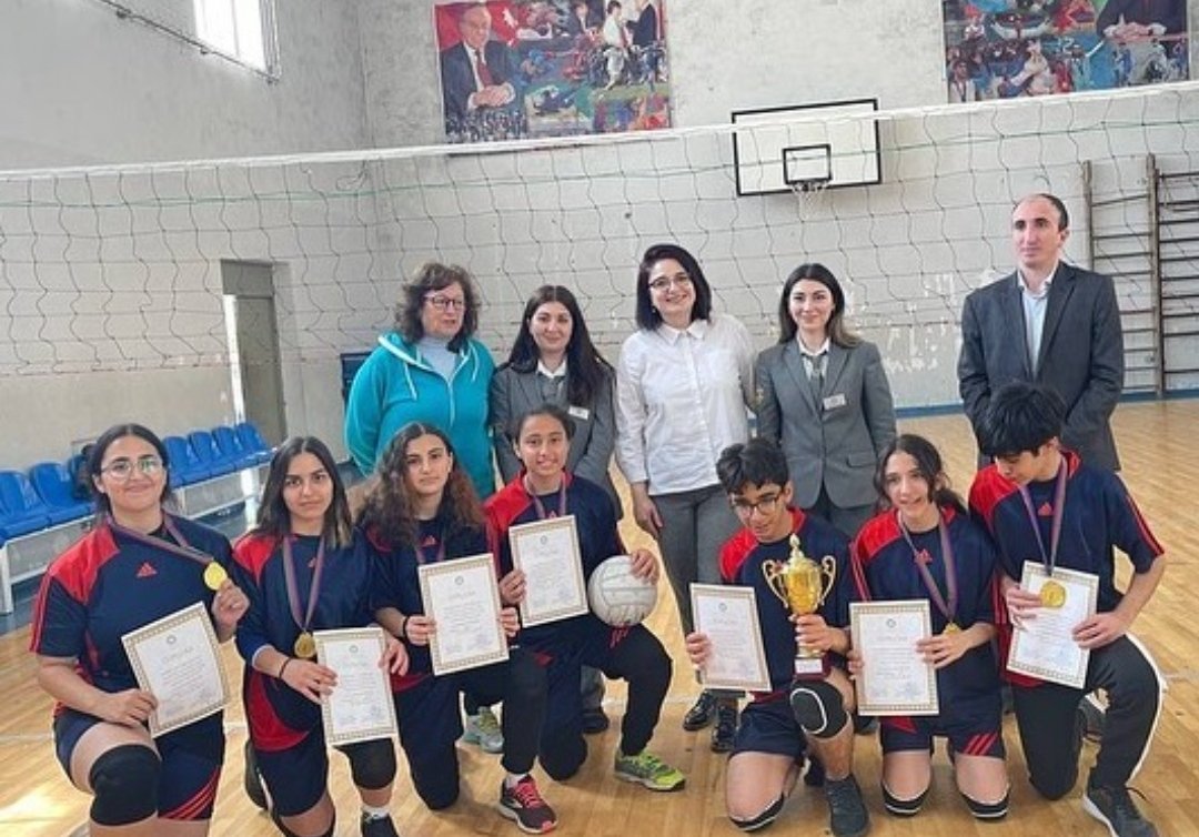 Məktəblərarası voleybol yarışı keçirilib - FOTO