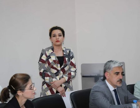 AzTU-nun Kitabxana İnformasiya Mərkəzinin direktoru konfransda çıxış edib - FOTO
