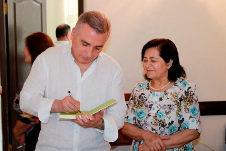 Rusiyanın Tümen Dövlət Universitetinin professoru MDU-da ustad dərsi keçib - FOTO