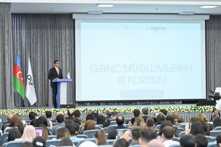 Gənc Müəllimlərin III Forumu keçirilib - FOTO