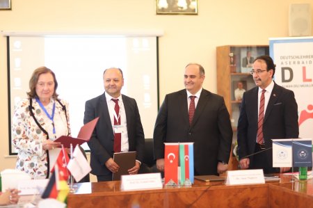 BSU və Türkiyənin Türk-Alman Universiteti arasında əməkdaşlıq müqaviləsi imzalanıb - FOTO