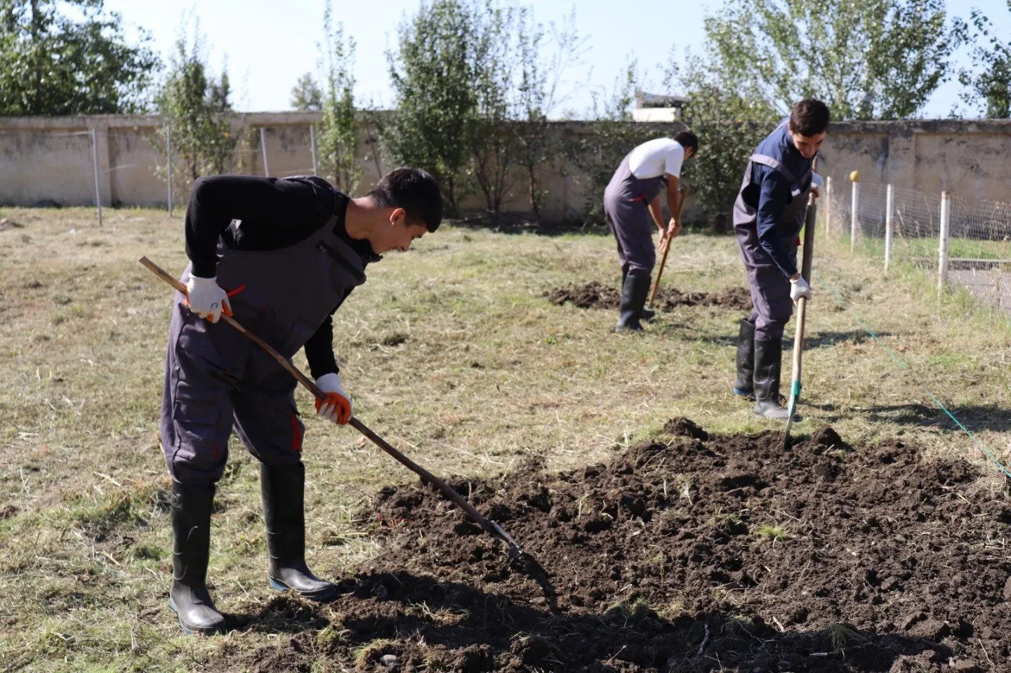 Qəbələ Dövlət Peşə Təhsil Mərkəzində dərslər davam edir - FOTO