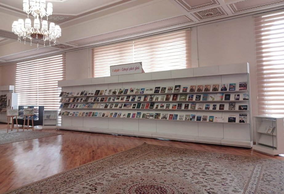 Milli Kitabxanada Cəbrayıl Şəhəri Gününə həsr olunmuş ənənəvi kitab sərgisi açılıb