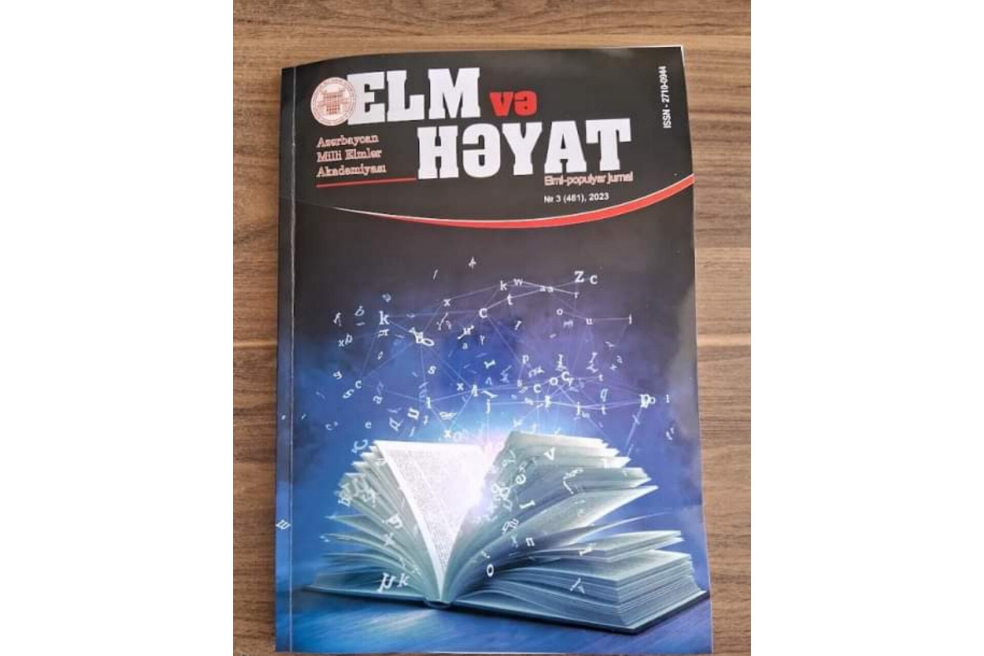 “Elm və həyat” elmi-populyar jurnalının yeni sayı işıq üzü görüb