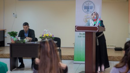 Bakı Dövlət Universitetinin Şərqşünaslıq fakültəsində növbəti elmi-seminar keçirilib - FOTO