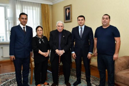 Arif Babayevə “Azərbaycan Respublikası Prezidentinin fəxri diplomu” təqdim edilib - FOTO