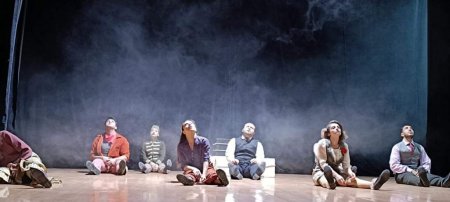 Azərbaycan Dövlət Pantomim Teatrı Qusarda tamaşaçıların görüşünə gəlib - FOTO