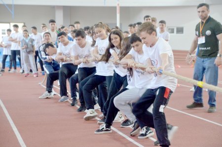 Beynəlxalq Olimpiya Gününə həsr olunmuş tədbir keçirilib - FOTO