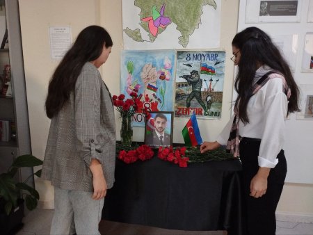 BSU-nun şəhid məzunu Kənan Rüstəmlinin anım mərasimi keçirilib - FOTO