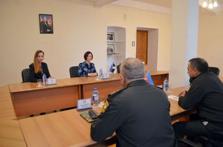 NATO əməkdaşları Milli Müdafiə Universitetində