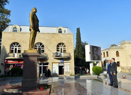 Mədəniyyət naziri Tərtər şəhərində qəbul keçirib - FOTO