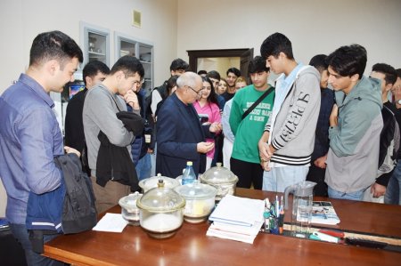 Geologiya və Geofizika İnstitutunda açıq qapı günləri keçirilib - FOTO