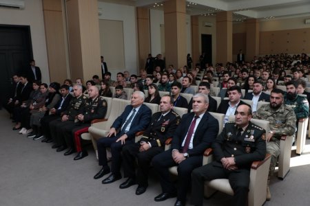 AzMİU-da "Dəmir yumruq” adlı tədbir keçirilib - FOTO