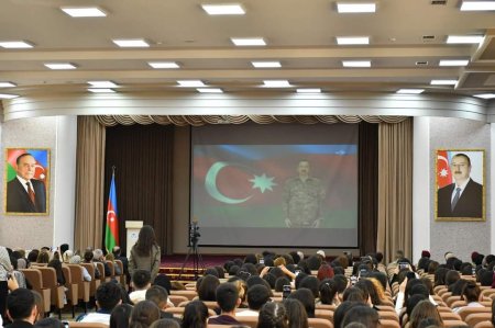 BSU-da Zəfər Gününə həsr olunmuş tədbir keçirilib - FOTO