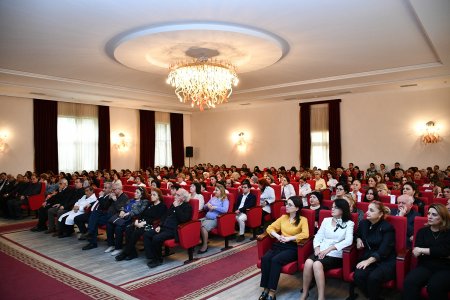 Neft-Kimya Prosesləri İnstitutunda Zəfər Günü qeyd olunub - FOTO