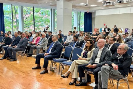 Corc Vaşinqton Universitetində Şuşa və Qarabağla bağlı kitabların təqdimatı keçirilib - FOTOLAR