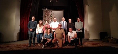 Gənc Tamaşaçılar Teatrı Ağdamda "İnanıram" monotamaşasını təqdim edib - FOTO