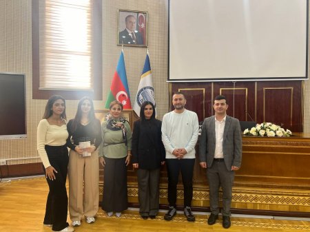 BDU-da müasir türk ədəbiyyatının nümayəndəsi, şair Ömər Ərdəm ilə görüş olub - FOTO