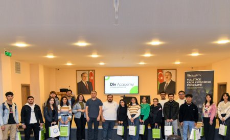 Tələbələr üçün seminar:“Proqramlaşdırmaya bu gündən başla!” 