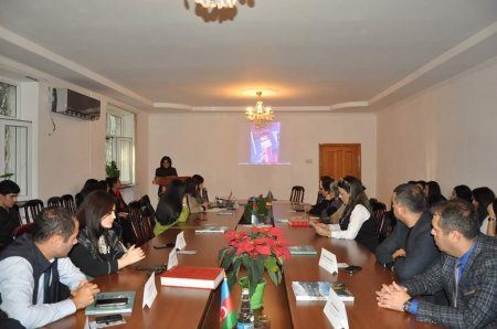 MDU-da Mingəçevir şəhərinin 75 illik yubileyinə həsr olunmuş seminar keçirilib - FOTO