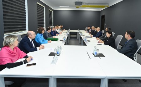 Tatarıstanın təhsil naziri Bakıda səfərdədir - FOTOLAR