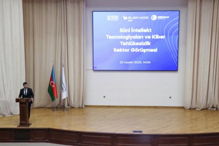 AzTU-da süni intellekt texnologiyaları və kibertəhlükəsizliyə həsr olunan görüşü keçirilib 