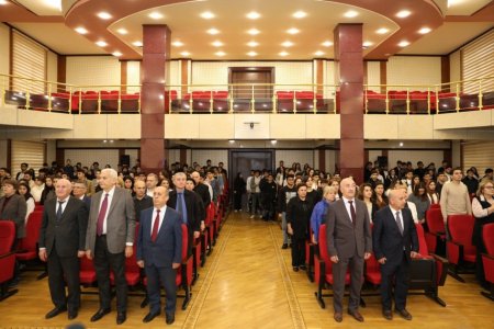 “Heydər Əliyev ideyaları: bütöv Azərbaycan və dayanıqlı inkişaf” - elmi-praktik konfrans keçirilib - FOTO