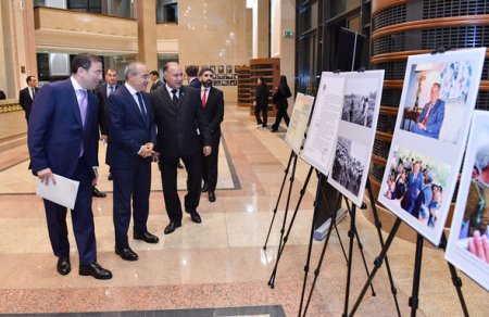 Aşqabadda “Heydər Əliyev - Azərbaycan və Türkmənistan qardaşlığı” adlı tədbir keçirilib - FOTO