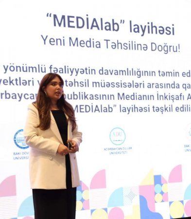 “MEDİAlab” layihəsinin hesabat konfransı keçirilib - FOTO