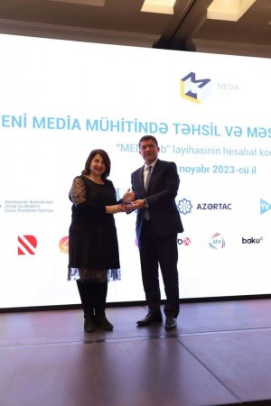 “MEDİAlab” layihəsinin hesabat konfransı keçirilib - FOTO