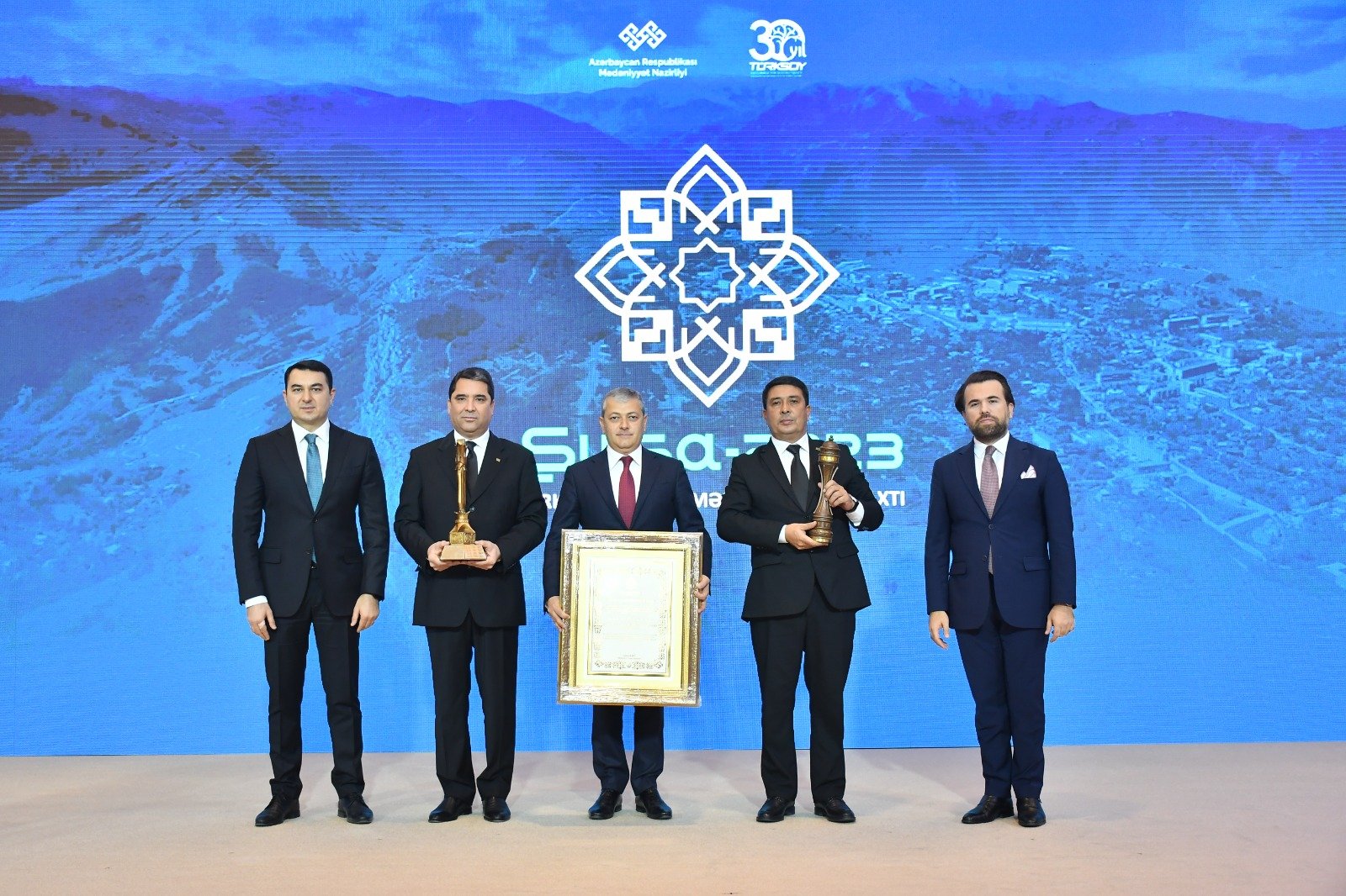 2024-cü il üçün "Türk dünyasının mədəniyyət paytaxtı"nın estafeti Şuşadan Türkmənistanın Anev şəhərinə ötürülüb-foto