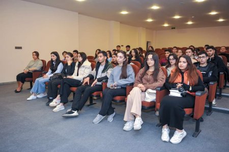 BMU-da “Meetup Days” layihəsi çərçivəsində tələbələrlə görüş olub - FOTO