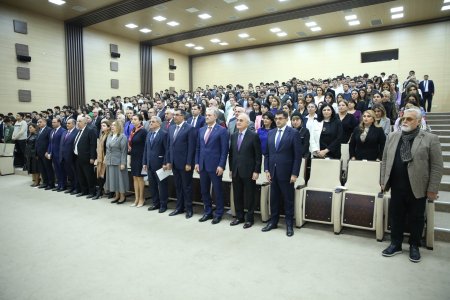 BANM-də Mədəniyyət və İncəsənət Universitetinin 100 illiyi qeyd olunub - FOTO