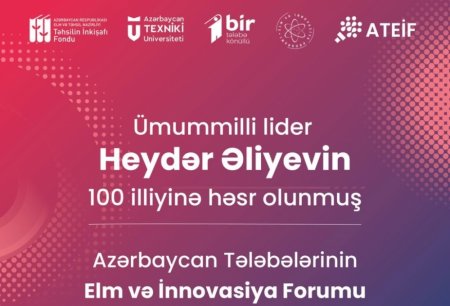 Azərbaycan Tələbələrinin Elm və İnnovasiya Forumunda iştirakı üçün qeydiyyat başlanıb