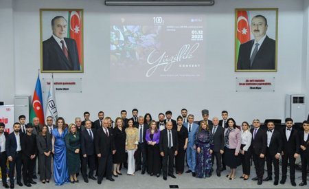 BMU-da Mədəniyyət və İncəsənət Universitetinin 100 illiyi təntənəli şəkildə qeyd olunib - FOTO