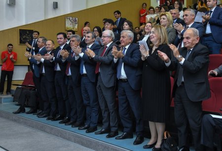 BMU-da Mədəniyyət və İncəsənət Universitetinin 100 illiyi təntənəli şəkildə qeyd olunib - FOTO