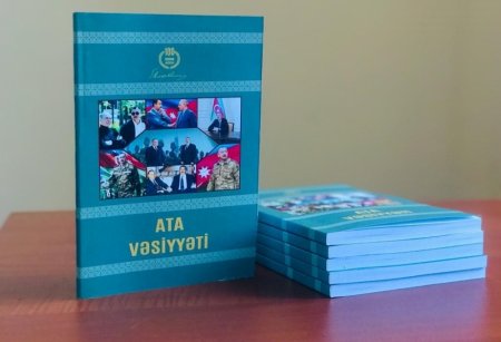 Ulu Öndərin 100 illik yubileyi münasibətilə kitab nəşr olunub