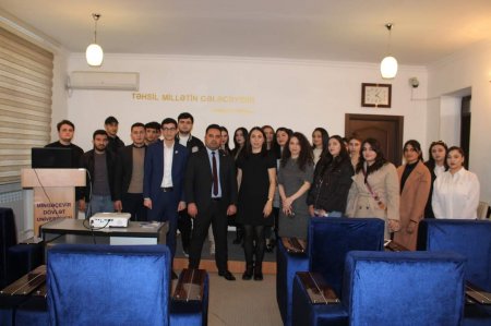 MDU-da maarifləndirici seminar: “Qeyri-formal məşğulluq və onunla mübarizə” - FOTO