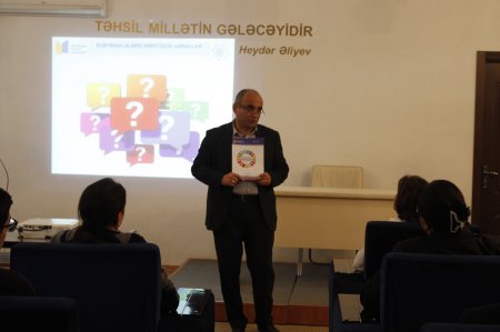 MDU-da “Elmi məqalələrin dərci üçün jurnal seçimi” mövzusunda seminar keçirilib